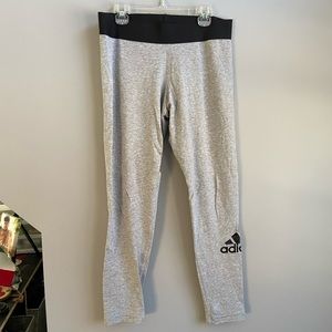 -Adidas- Grey Leggings